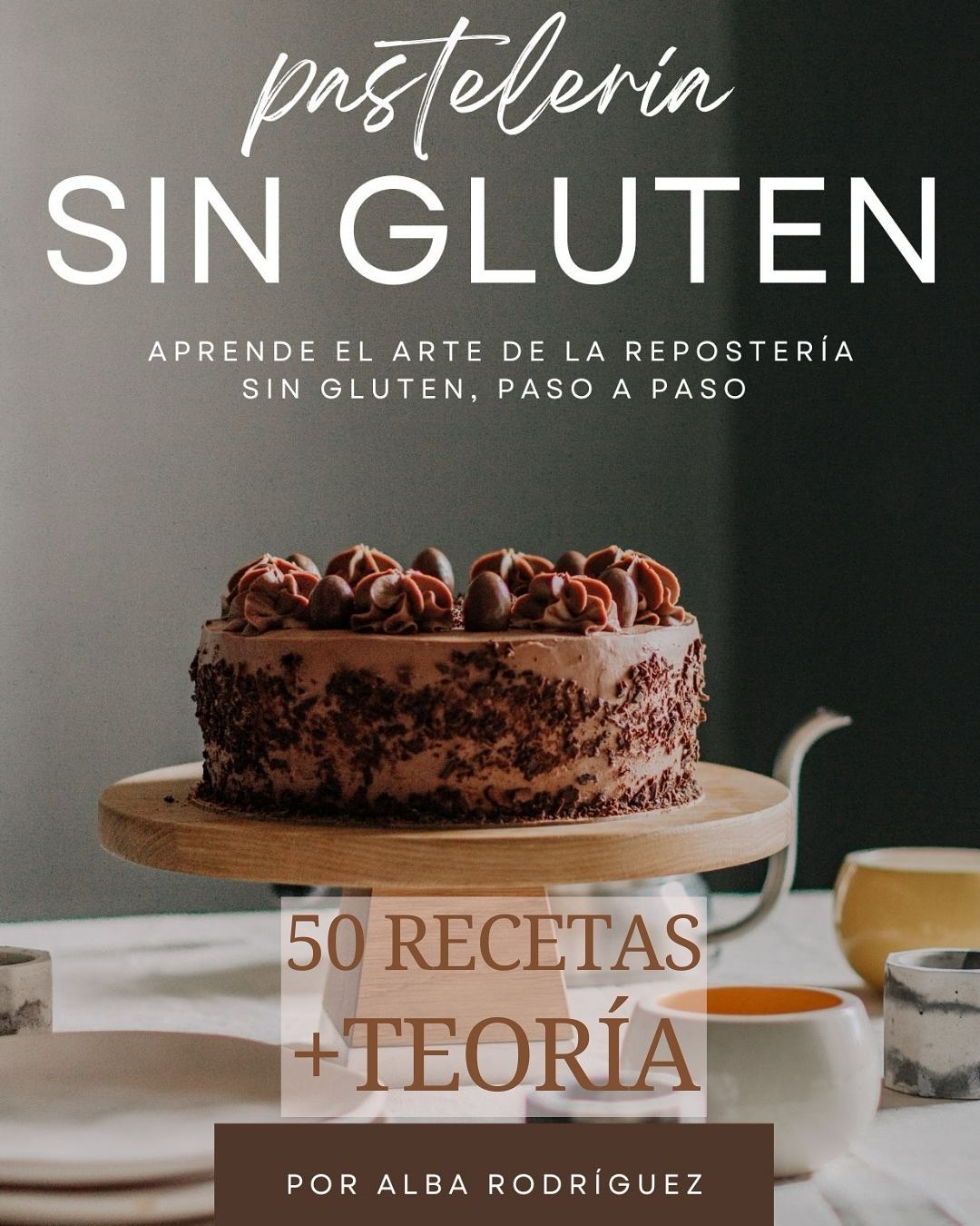 Portada del ebook Pastelería sin gluten